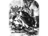 Jehoiakim mutilating the roll of the Law - Jer.36.23